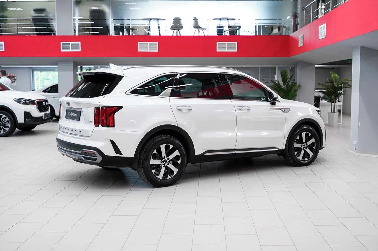 Kia Sorento 2021, белый, ДЦ Орехово