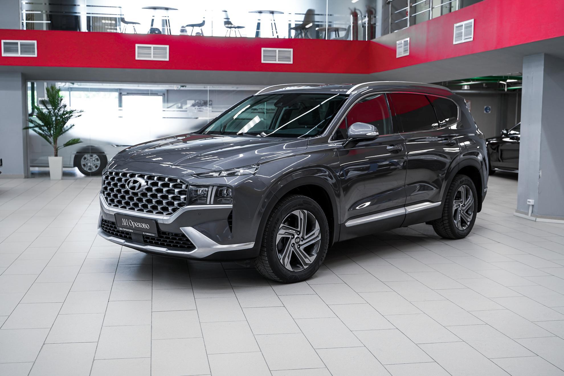 Hyundai Santa Fe 2021, серый, ДЦ Орехово