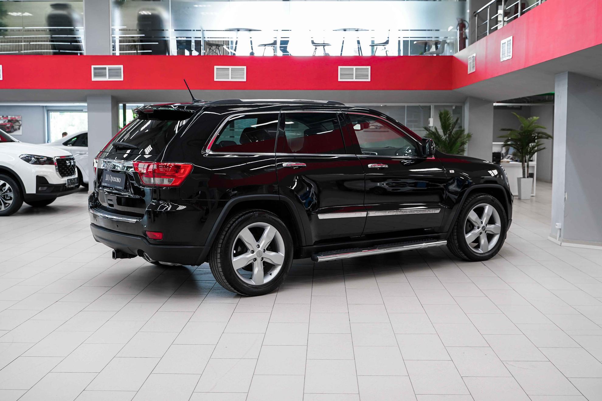Jeep Grand Cherokee 2012, черный, ДЦ Орехово