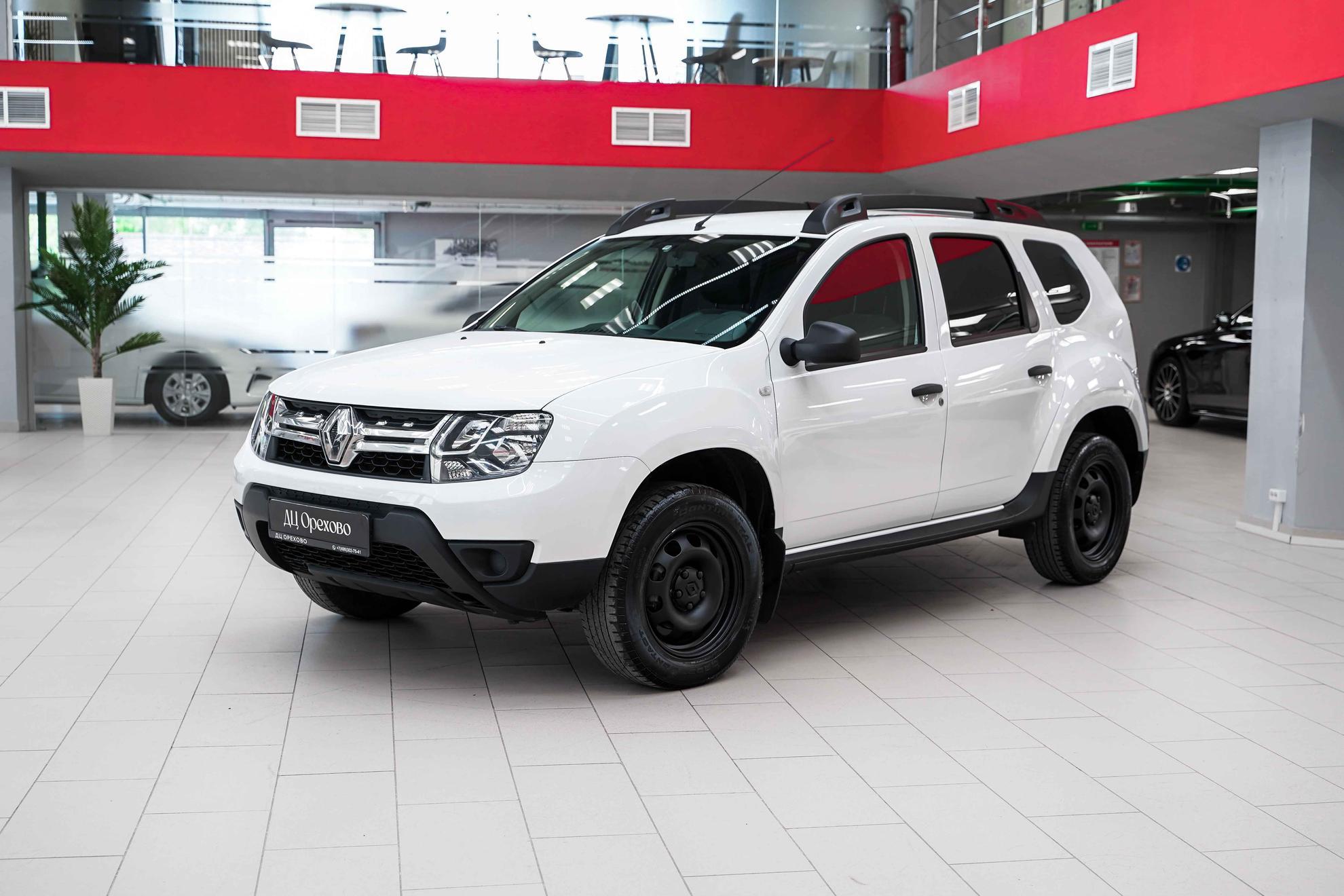 Renault Duster 2018, белый, ДЦ Орехово
