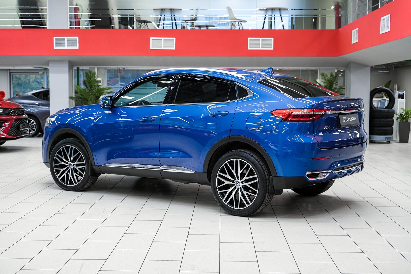 Haval F7x 2020, синий, ДЦ Орехово
