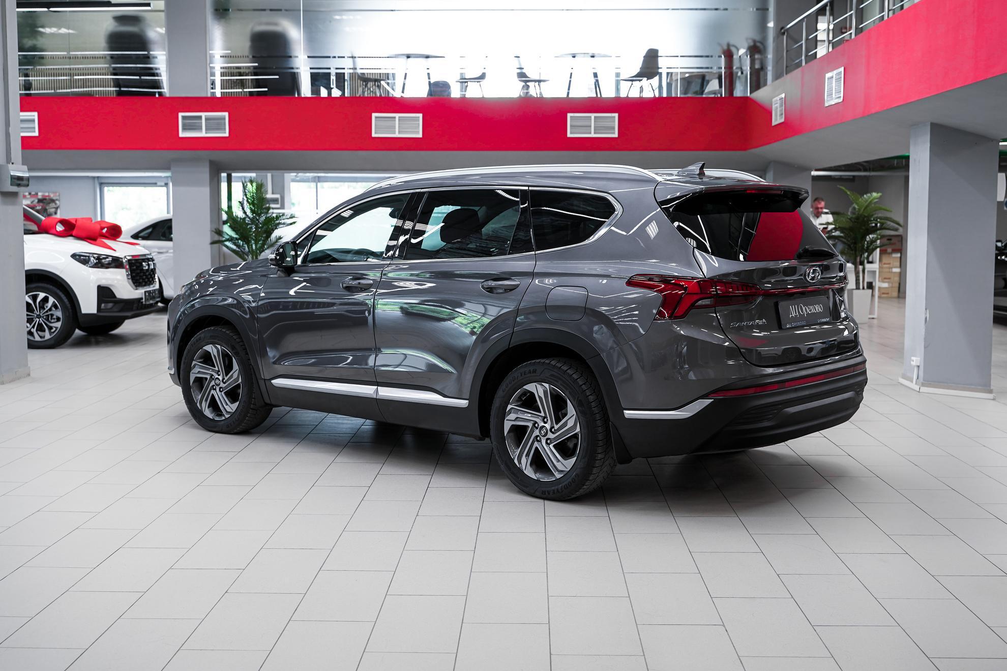 Hyundai Santa Fe 2021, серый, ДЦ Орехово