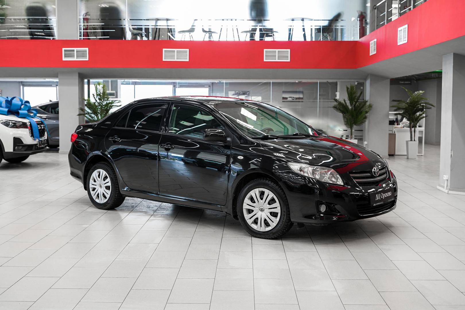 Toyota Corolla 2007, черный, ДЦ Орехово