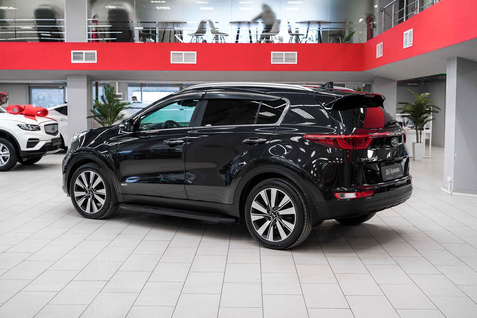 Kia Sportage 2016, черный, ДЦ Орехово