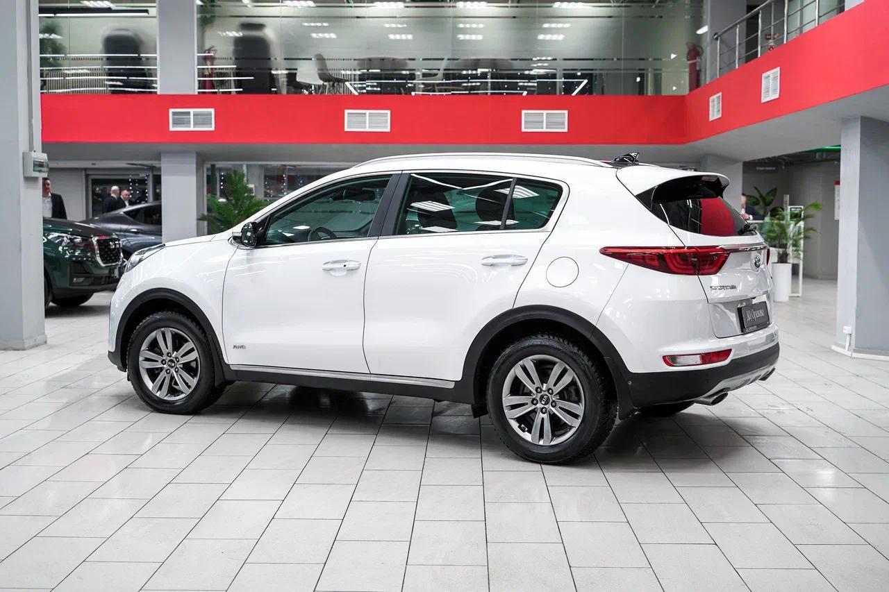 Kia Sportage 2016, белый, ДЦ Орехово