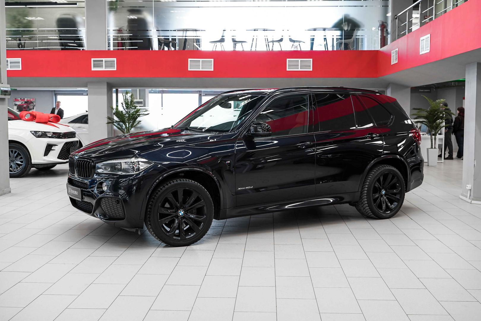 BMW X5 2016, черный, ДЦ Орехово