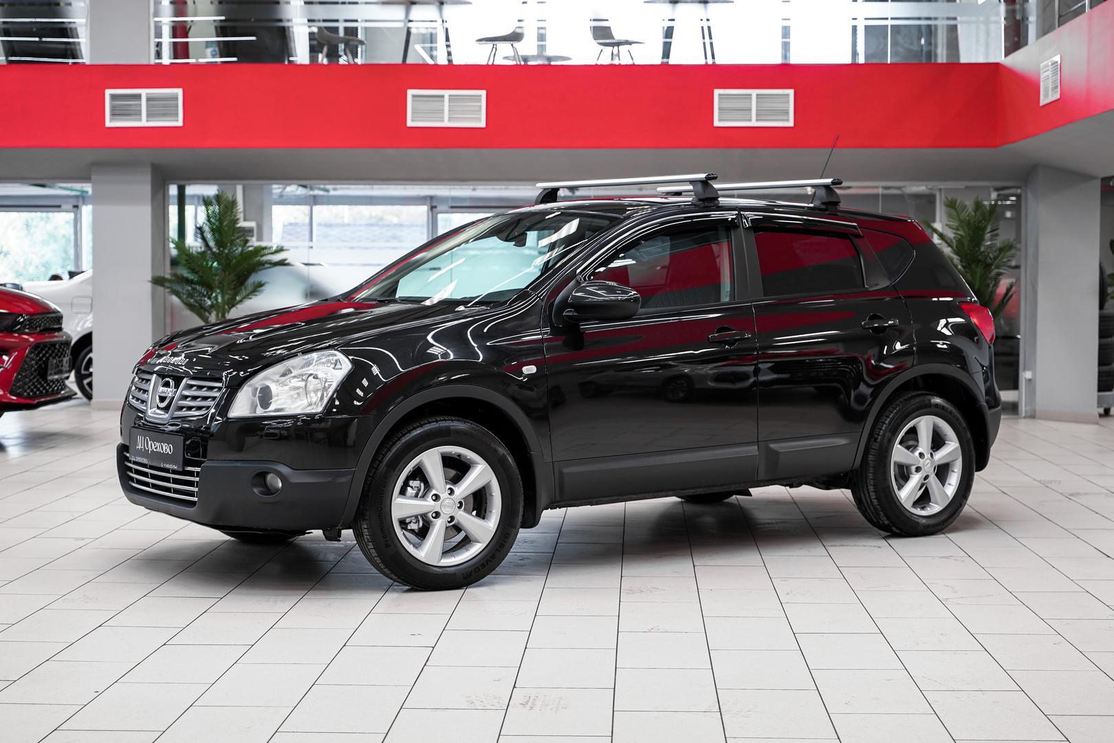 Nissan Qashqai 2009, черный, ДЦ Орехово