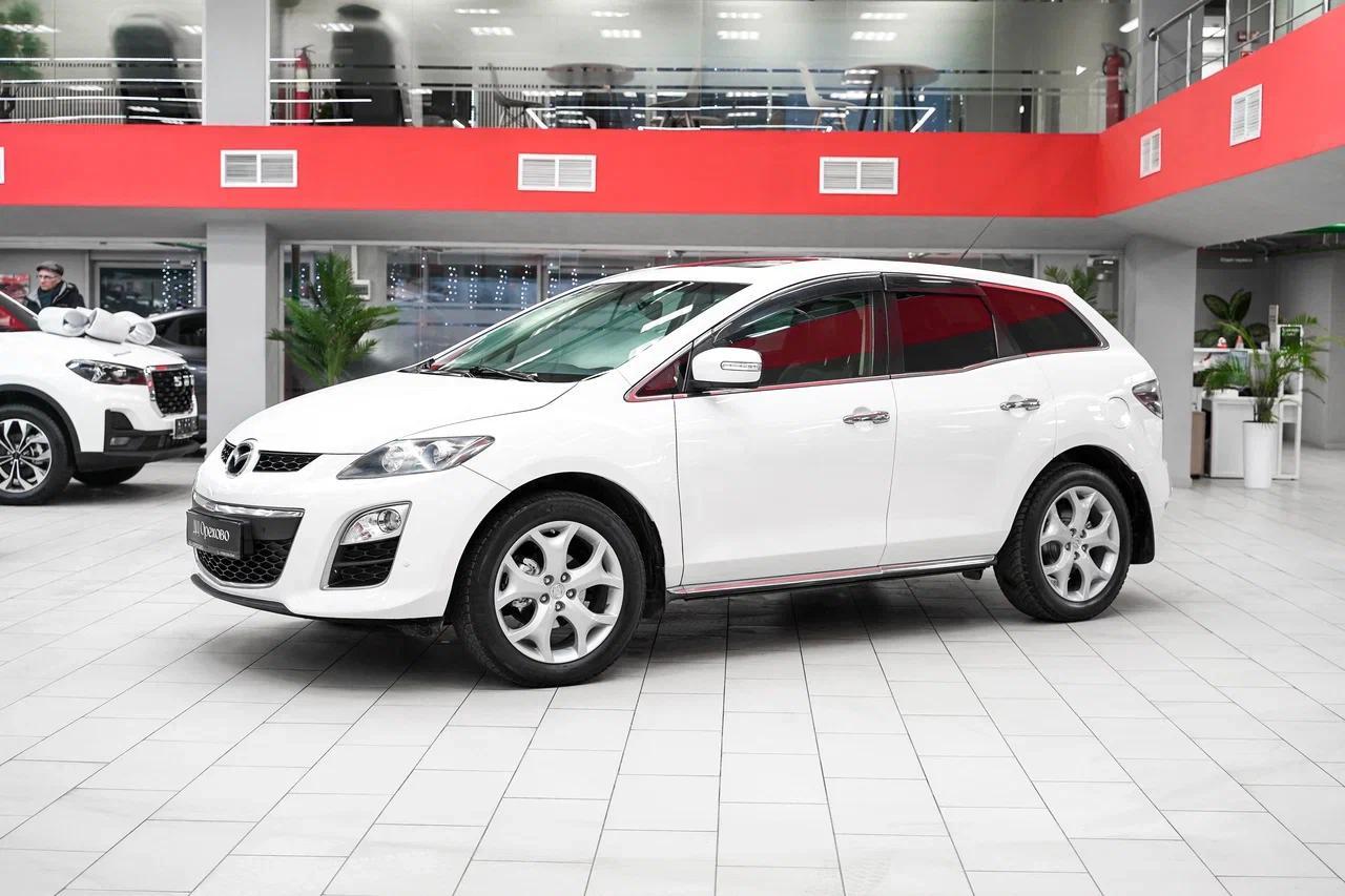 Mazda CX-7 2011, белый, ДЦ Орехово