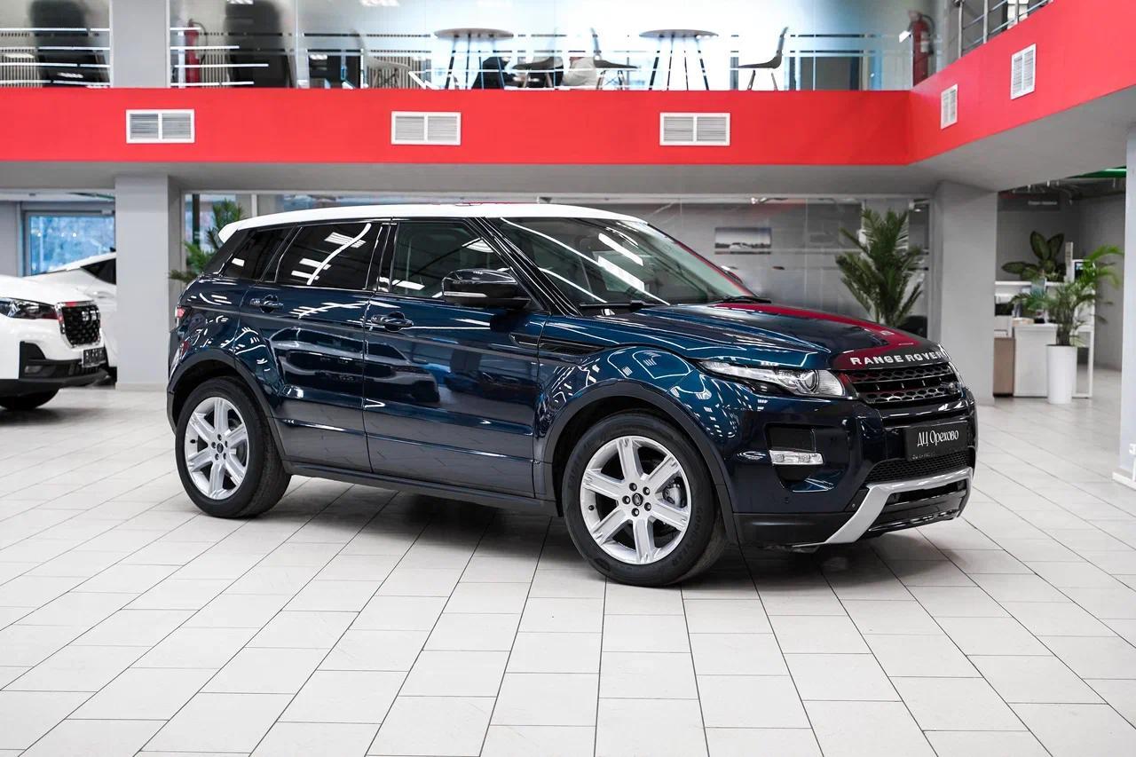 Land Rover Range Rover Evoque 2012, синий, ДЦ Орехово