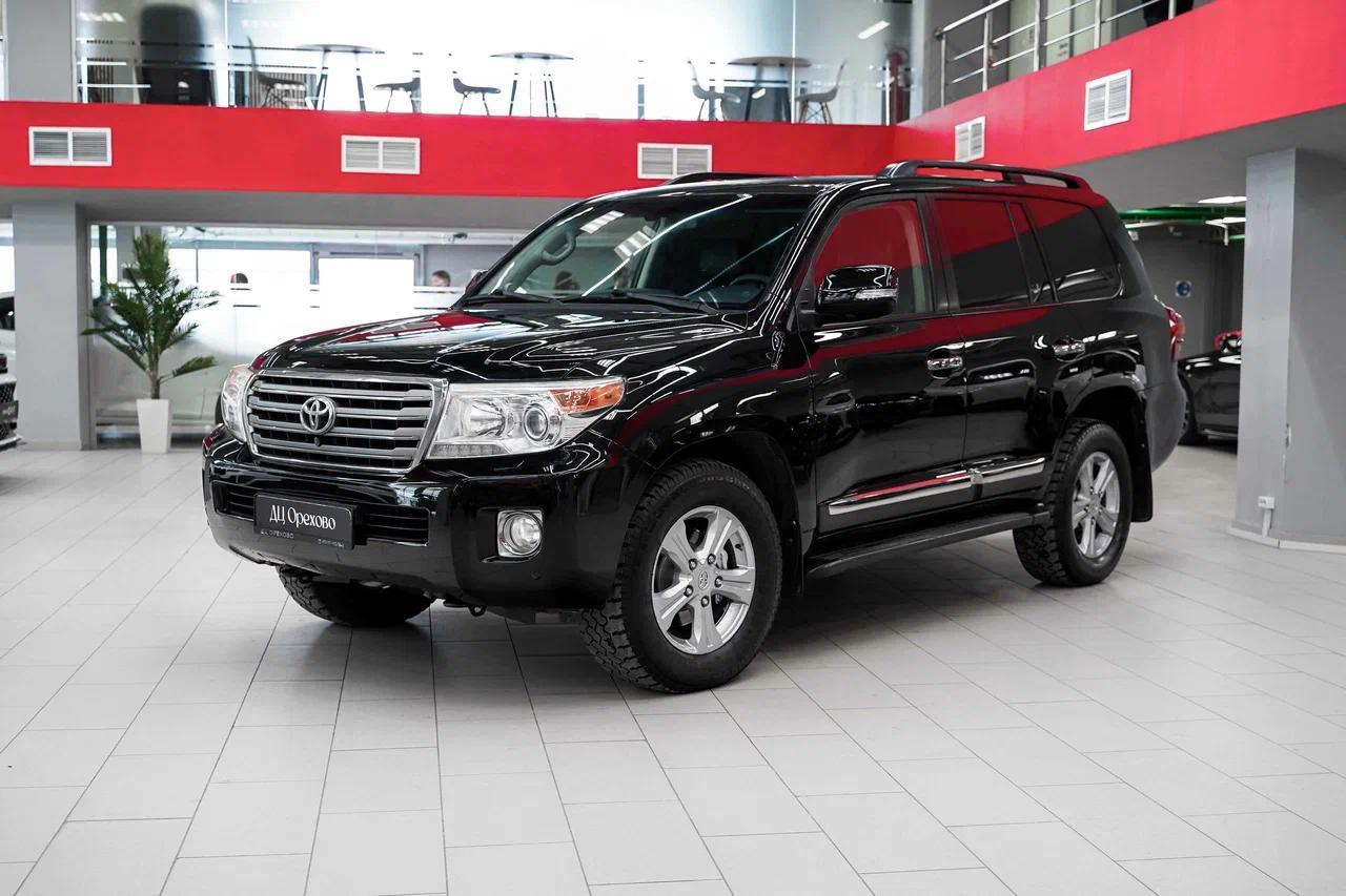Toyota Land Cruiser 2012, черный, ДЦ Орехово