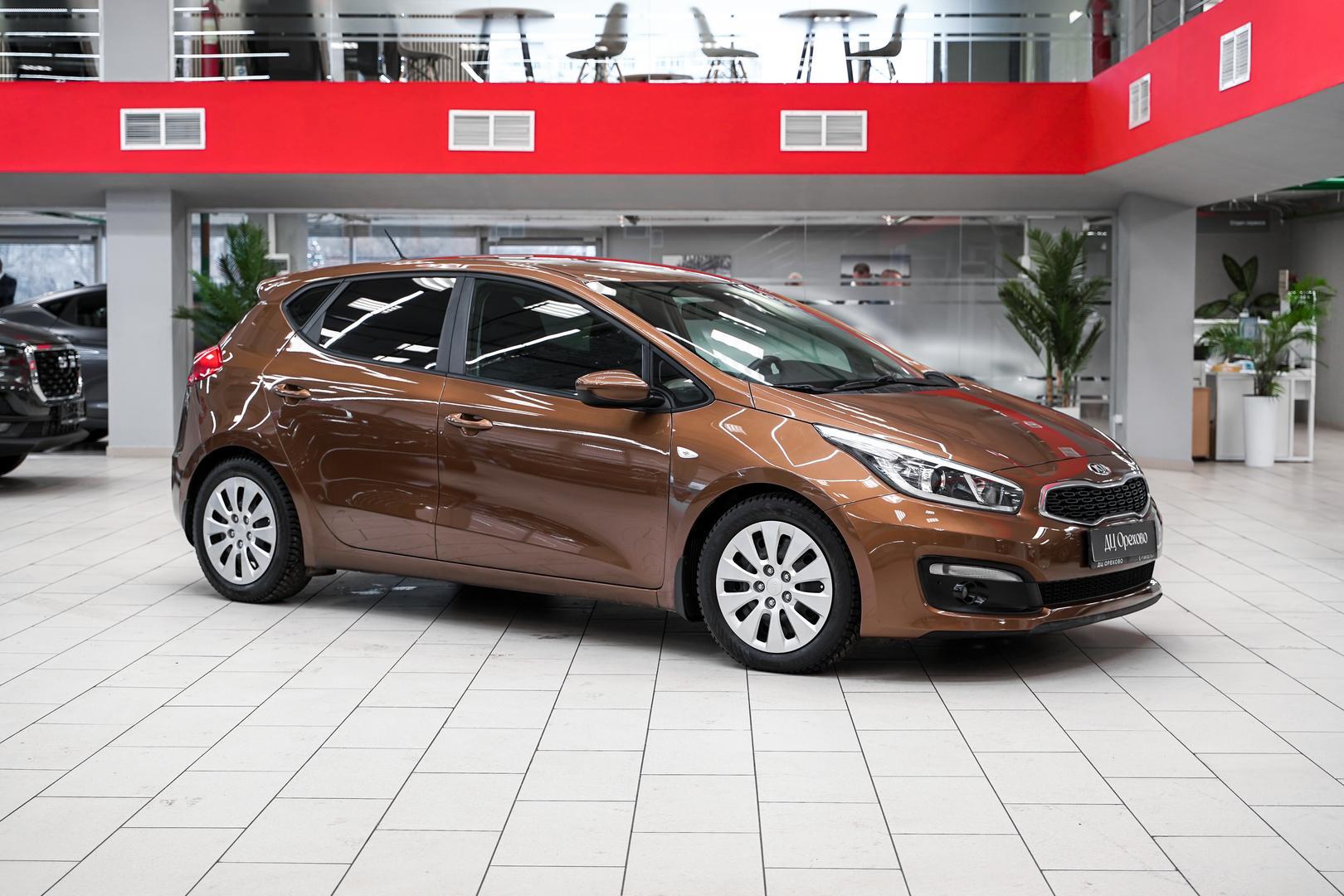 Kia Ceed 2016, коричневый, ДЦ Орехово
