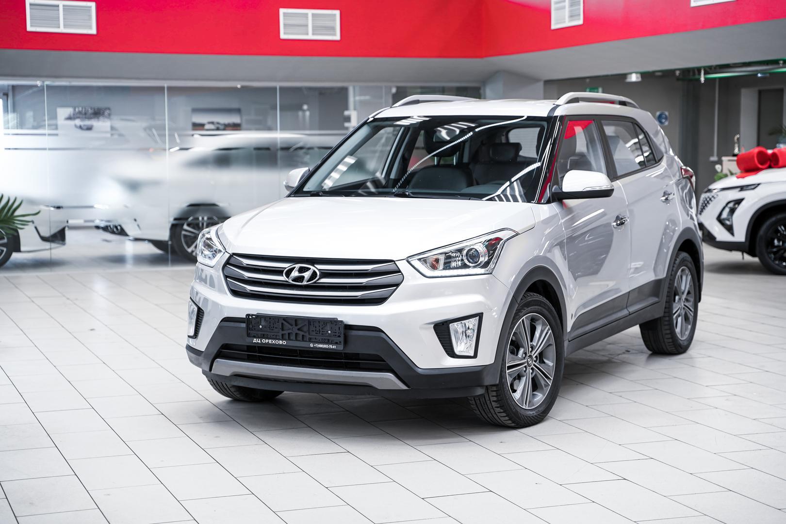 Hyundai Creta 2018, серебряный, ДЦ Орехово