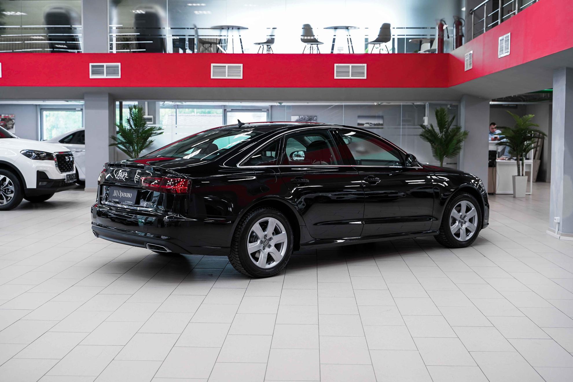 Audi A6 2015, черный, ДЦ Орехово