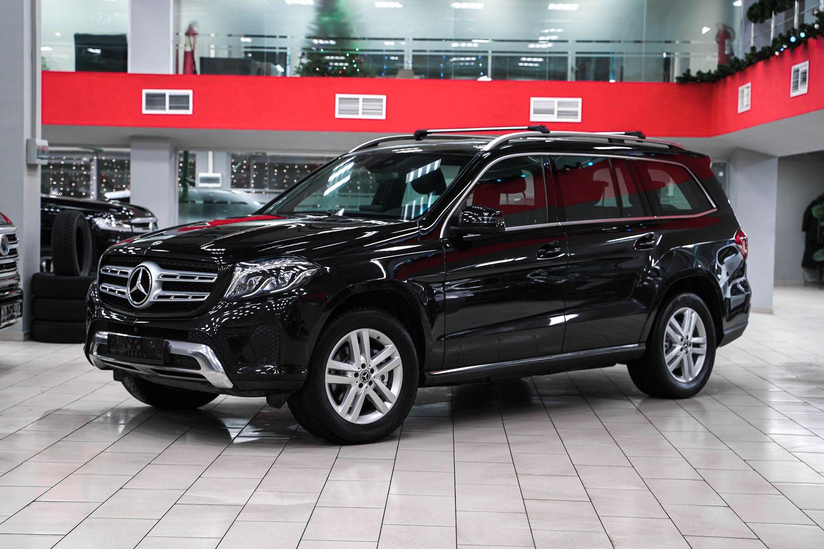 Mercedes-Benz GLS 2017, черный, ДЦ Орехово