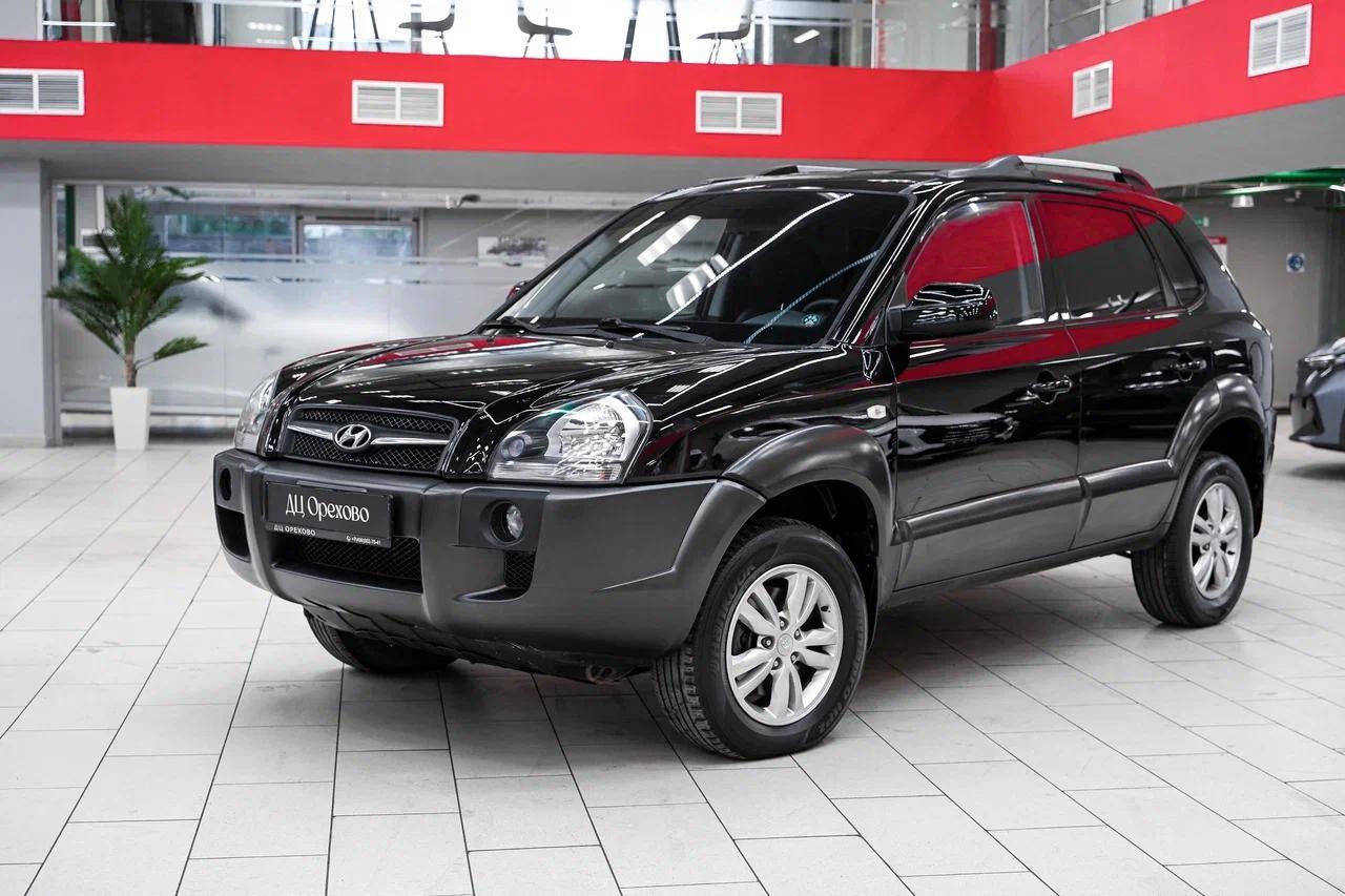 Hyundai Tucson 2008, черный, ДЦ Орехово