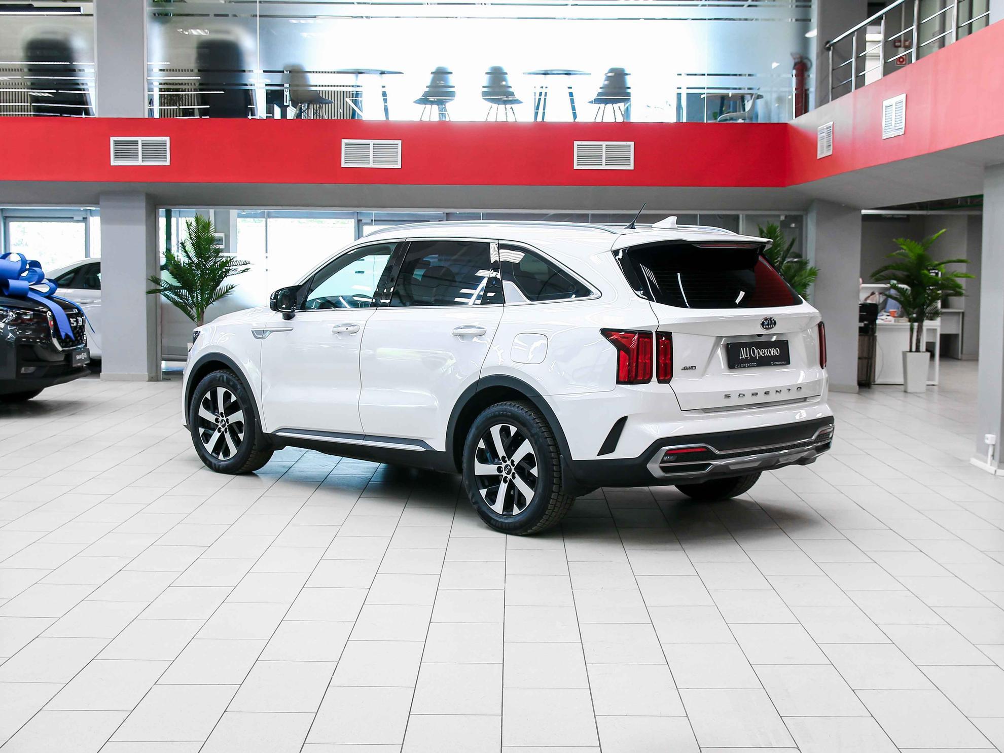 Kia Sorento 2021, белый, ДЦ Орехово