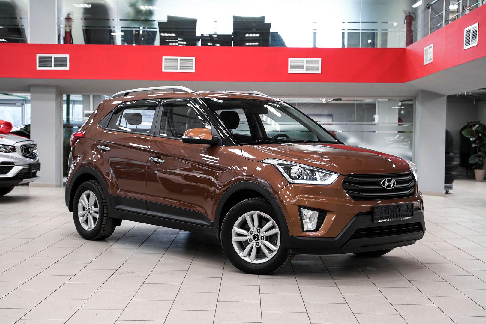 Hyundai Creta 2018, коричневый, ДЦ Орехово