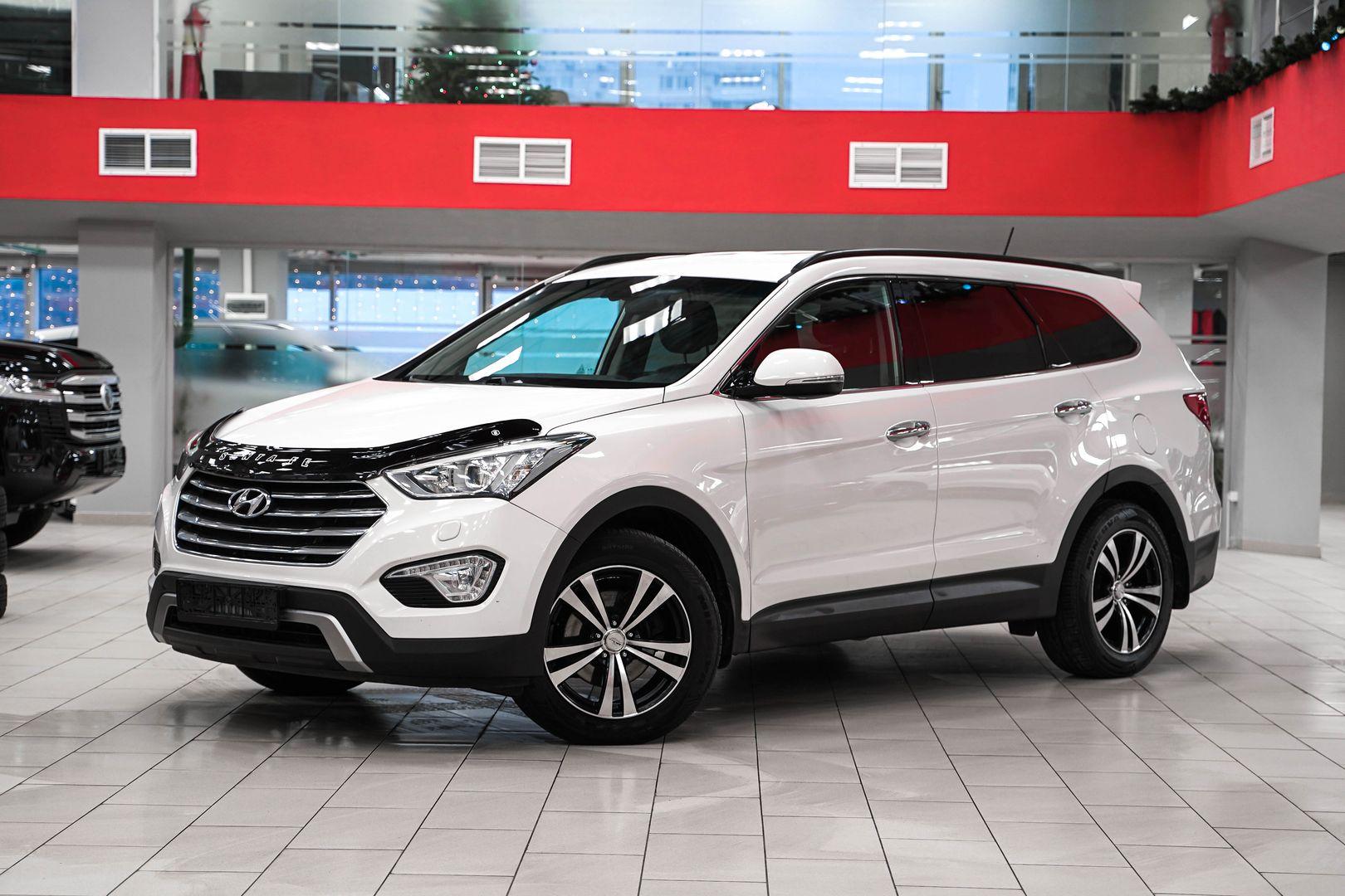 Hyundai Santa Fe 2014, белый, ДЦ Орехово