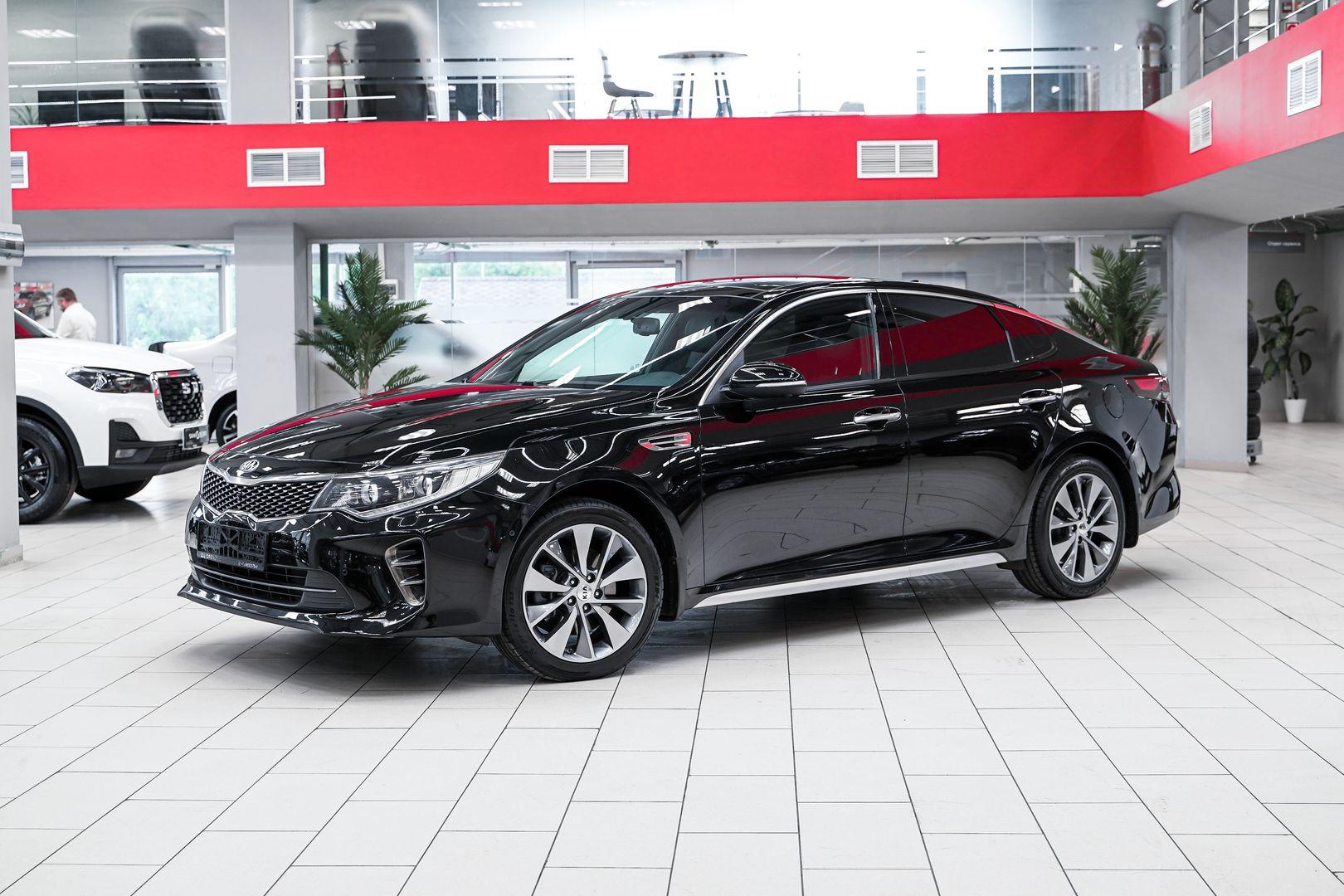 Kia Optima 2018, черный, ДЦ Орехово