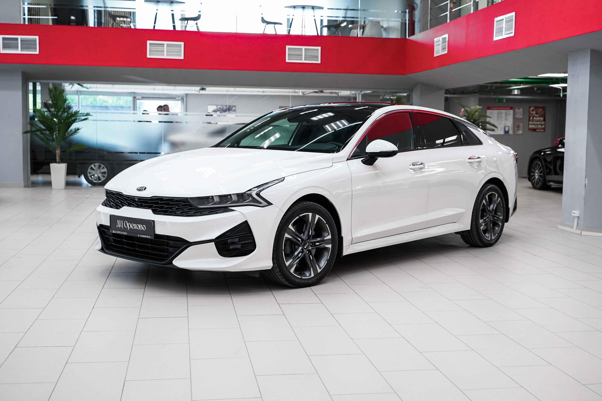 Kia K5 2021, белый, ДЦ Орехово