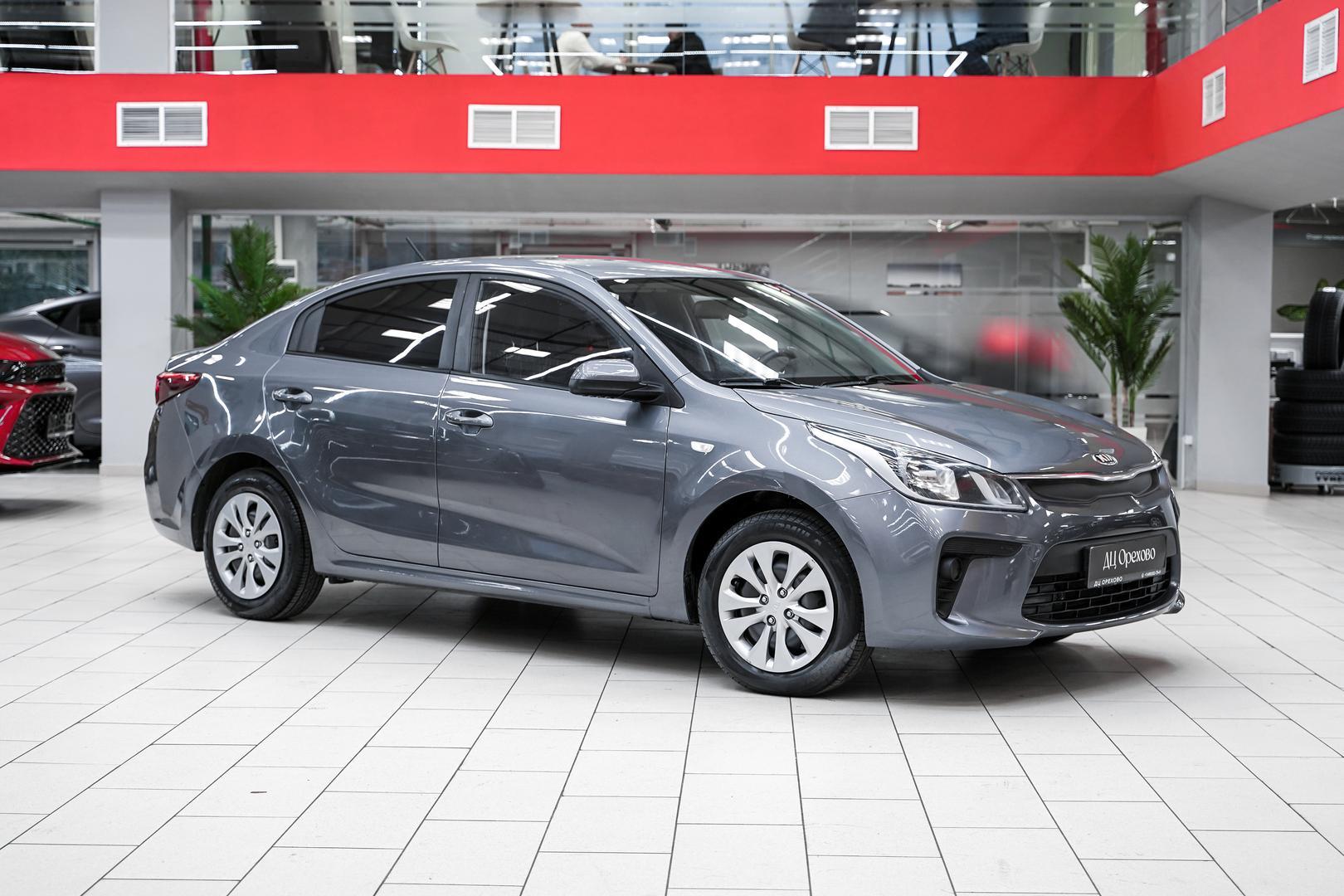 Kia Rio 2019, серый, ДЦ Орехово