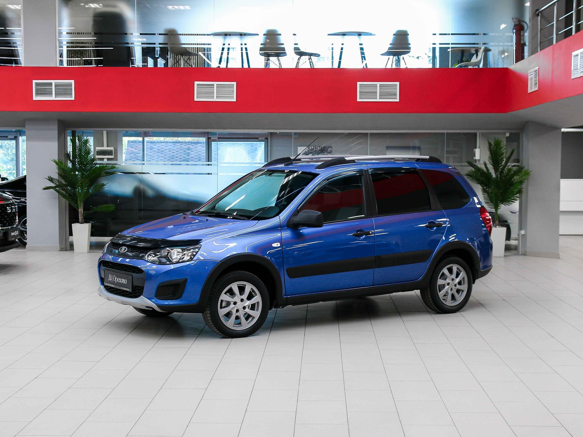 LADA (ВАЗ) Kalina 2018, синий, ДЦ Орехово