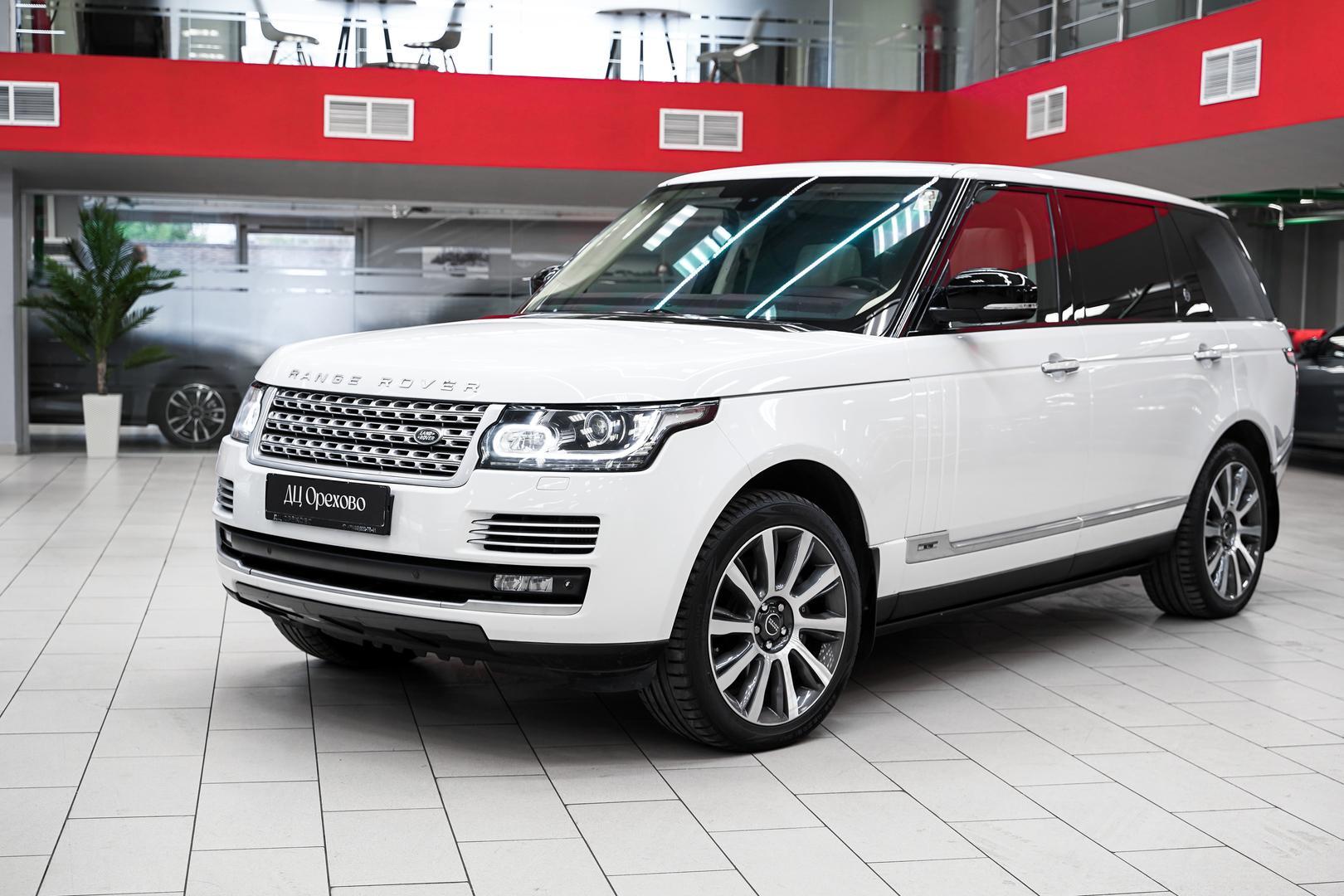 Land Rover Range Rover 2015, белый, ДЦ Орехово