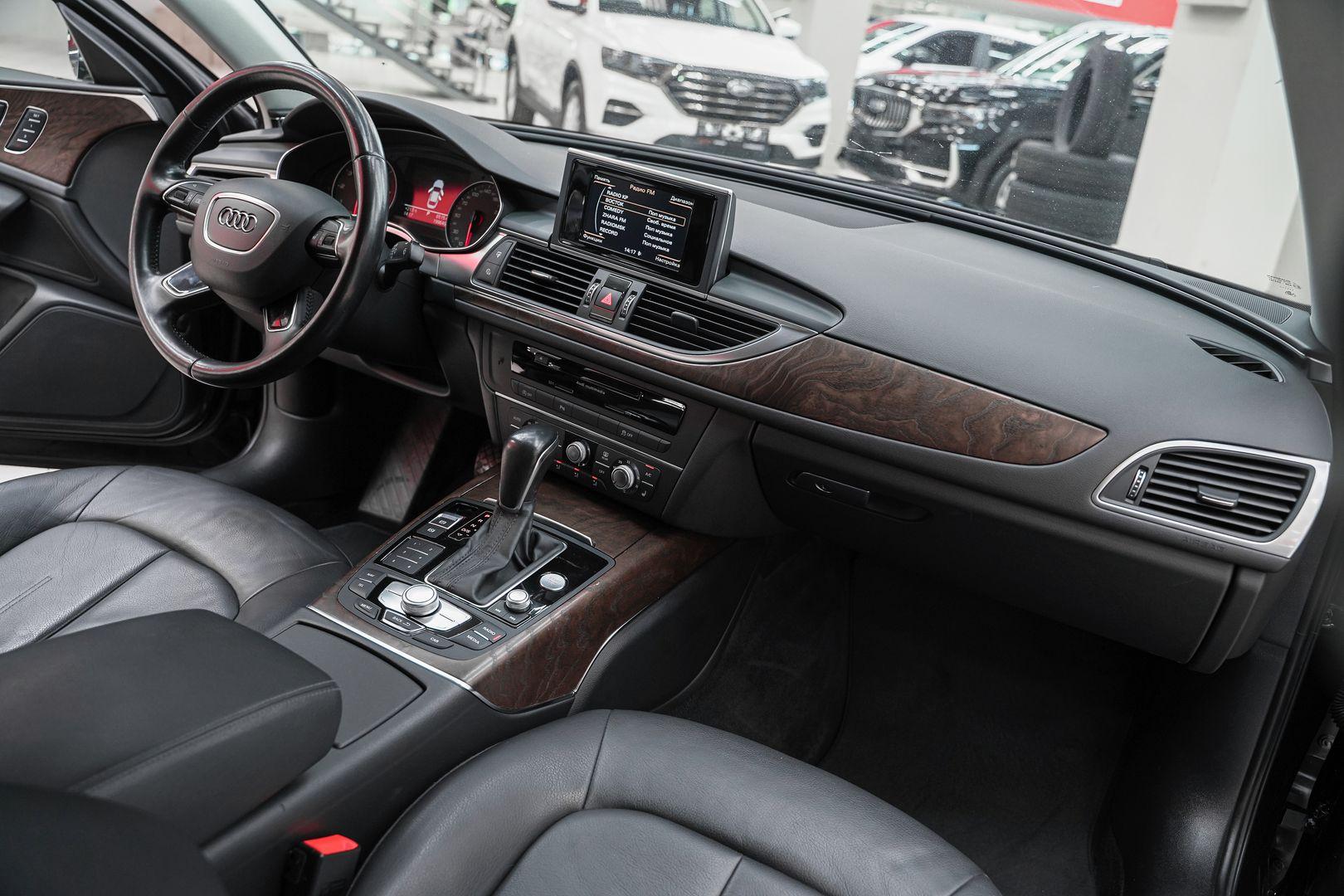 Audi A6 2015, черный, ДЦ Орехово