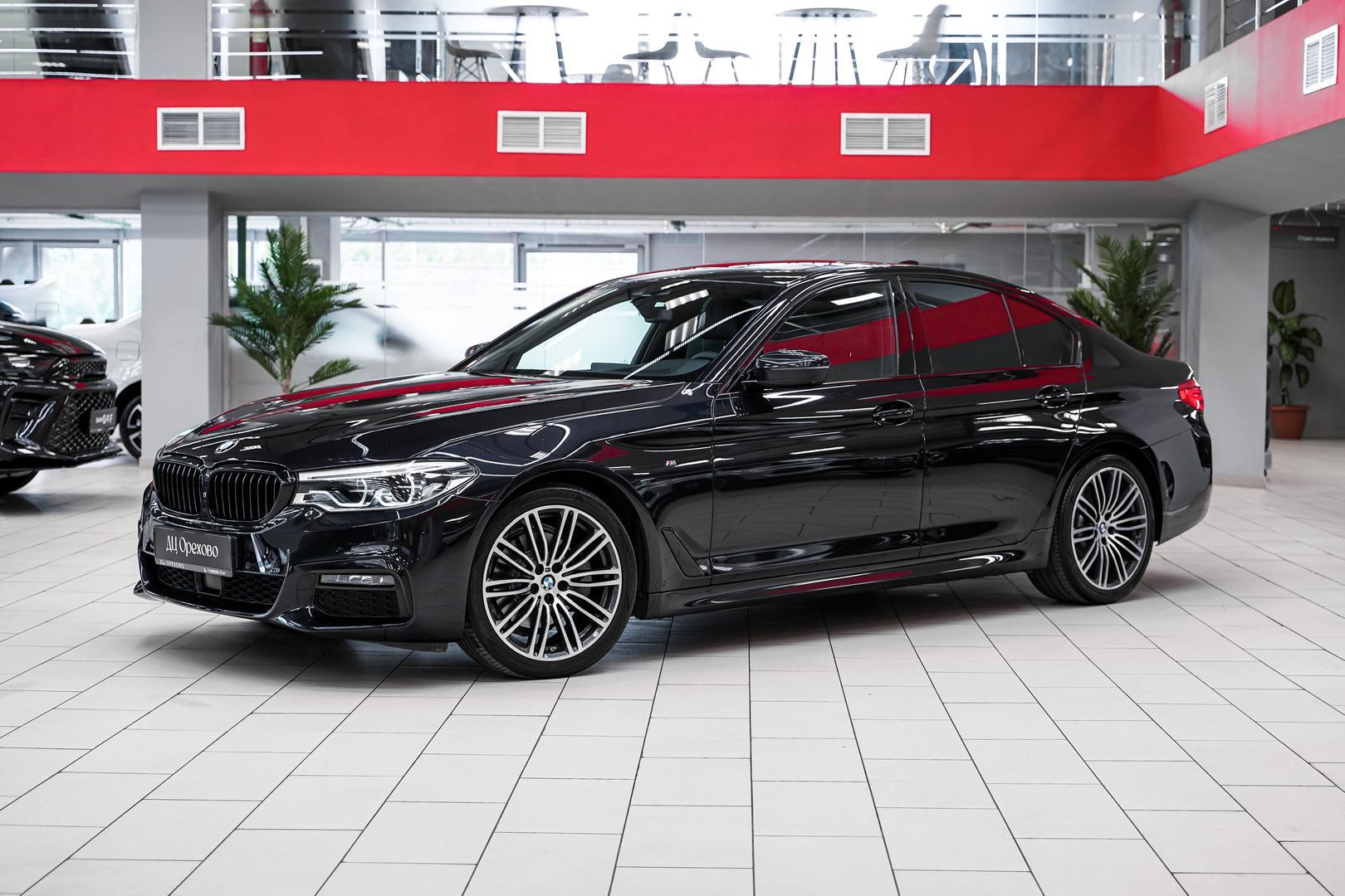 BMW 5 серии 2020, черный, ДЦ Орехово