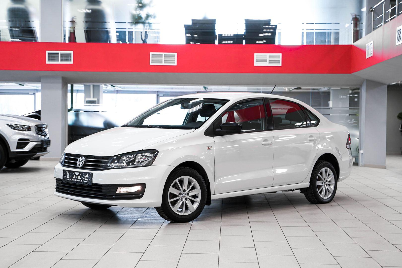Volkswagen Polo 2020, белый, ДЦ Орехово