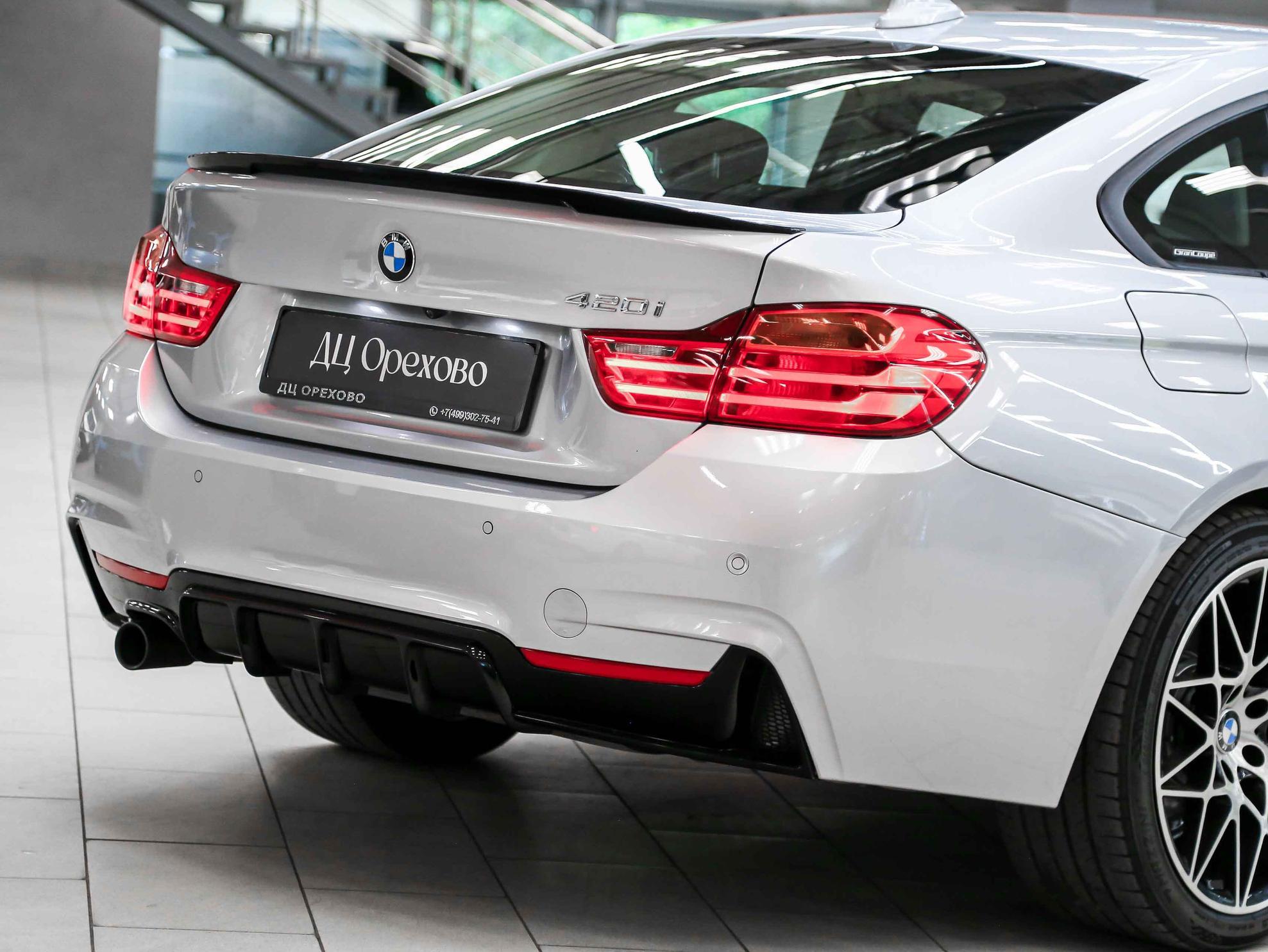 BMW 4 серии 2014, серебряный, ДЦ Орехово