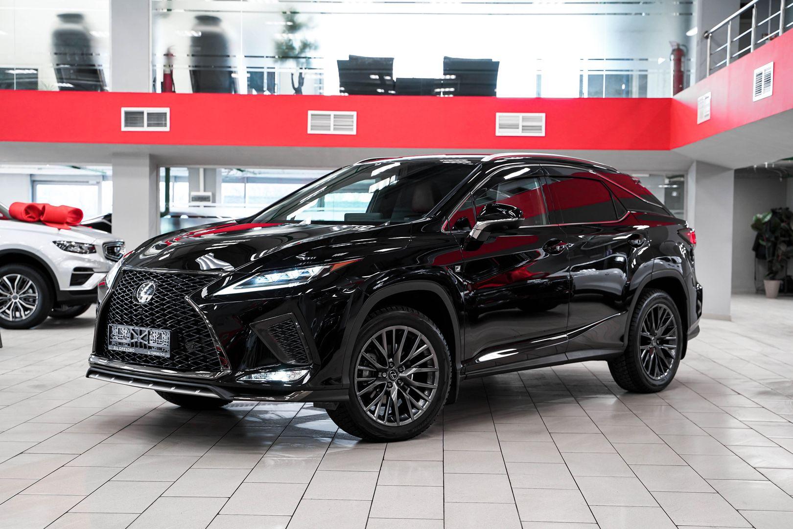 Lexus RX 2022, черный, ДЦ Орехово