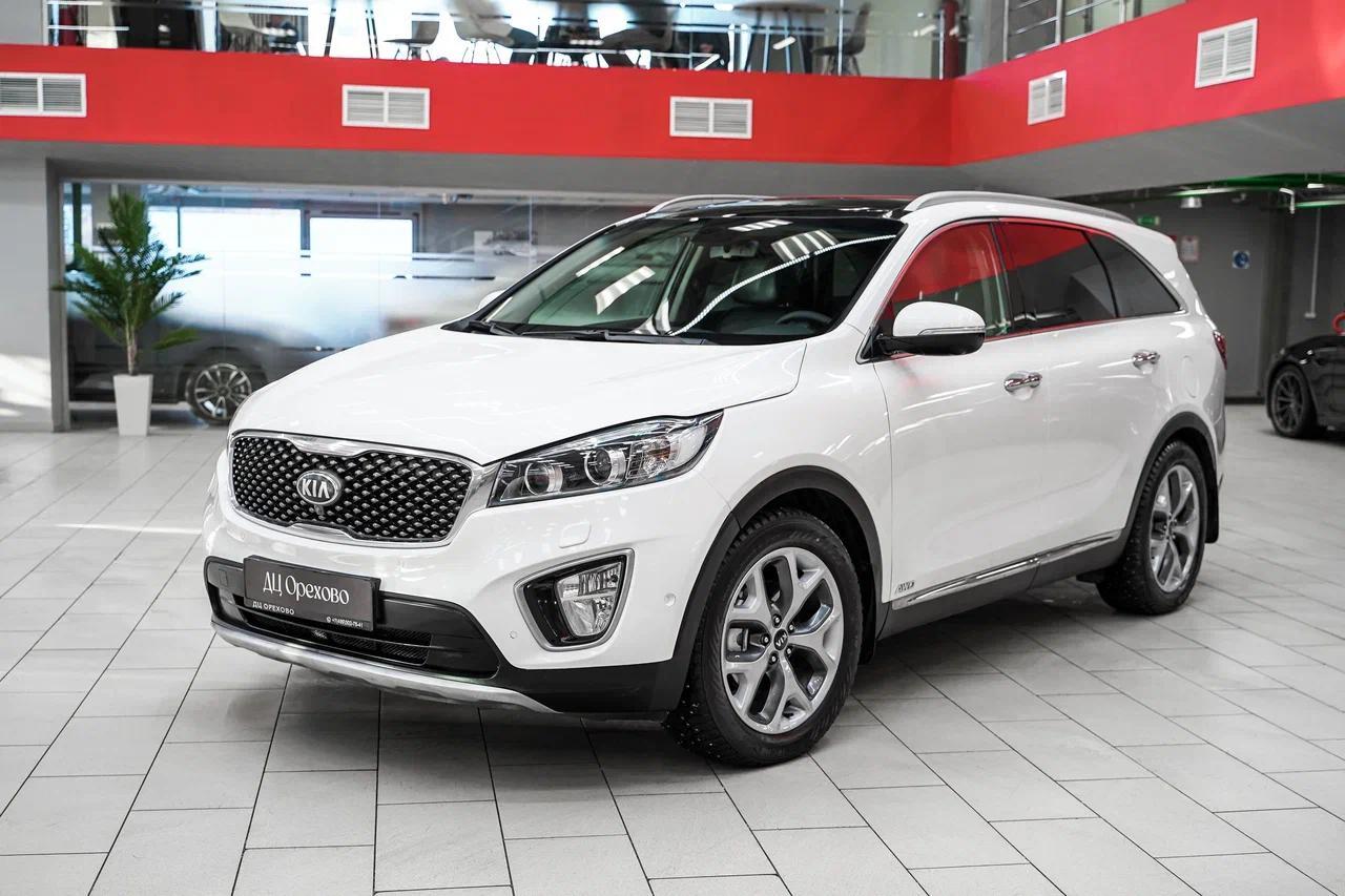 Kia Sorento 2016, белый, ДЦ Орехово