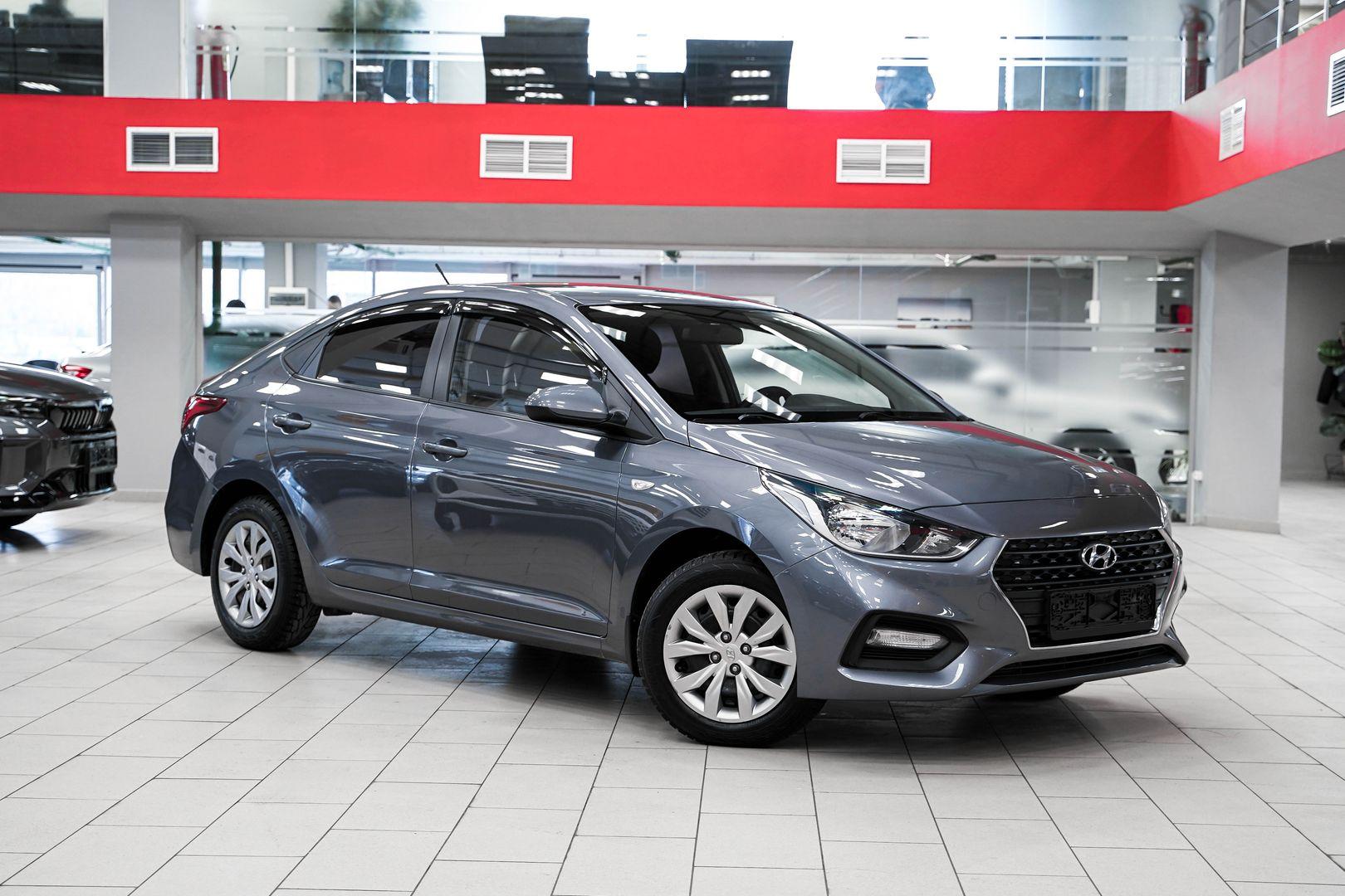Hyundai Solaris 2019, серый, ДЦ Орехово