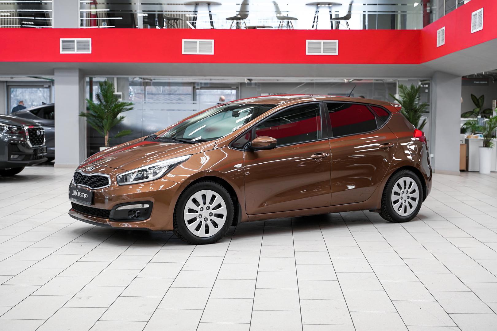 Kia Ceed 2016, коричневый, ДЦ Орехово