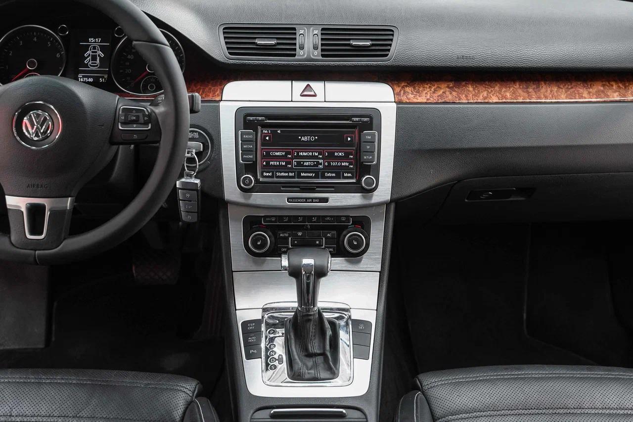 Volkswagen Passat CC 2009, черный, ДЦ Орехово