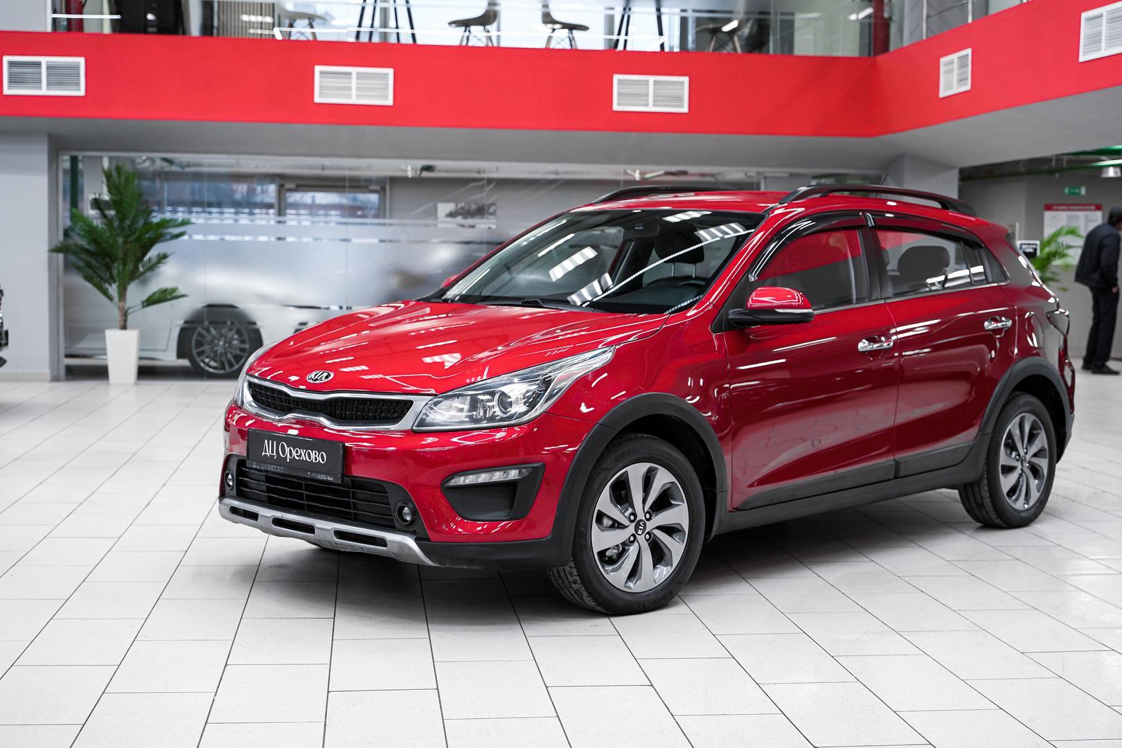 Kia Rio X-Line 2019, красный, ДЦ Орехово