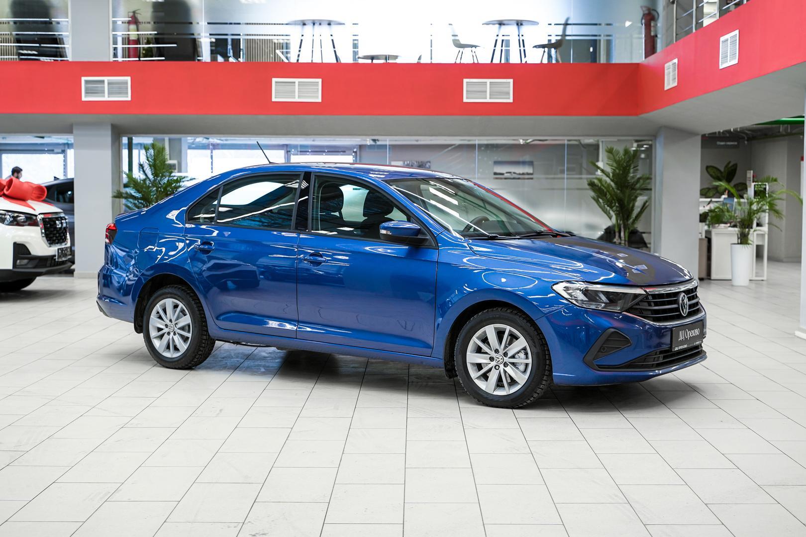 Volkswagen Polo 2020, синий, ДЦ Орехово