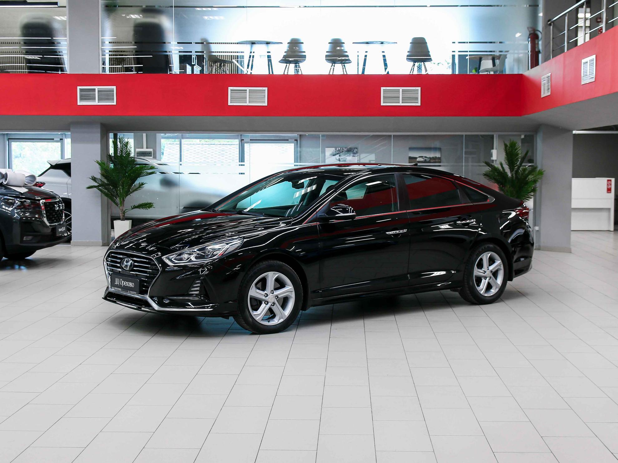 Hyundai Sonata 2017, черный, ДЦ Орехово