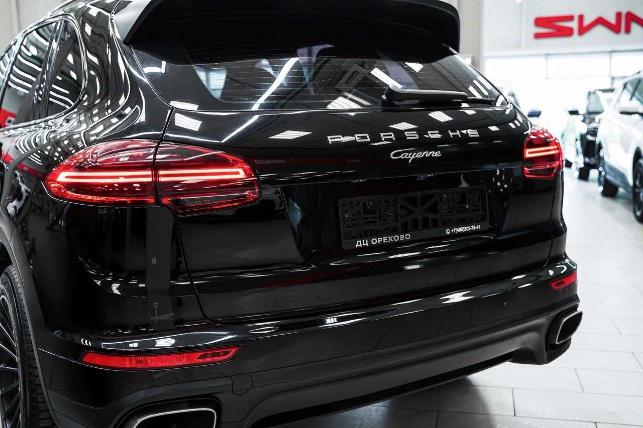Porsche Cayenne 2014, черный, ДЦ Орехово