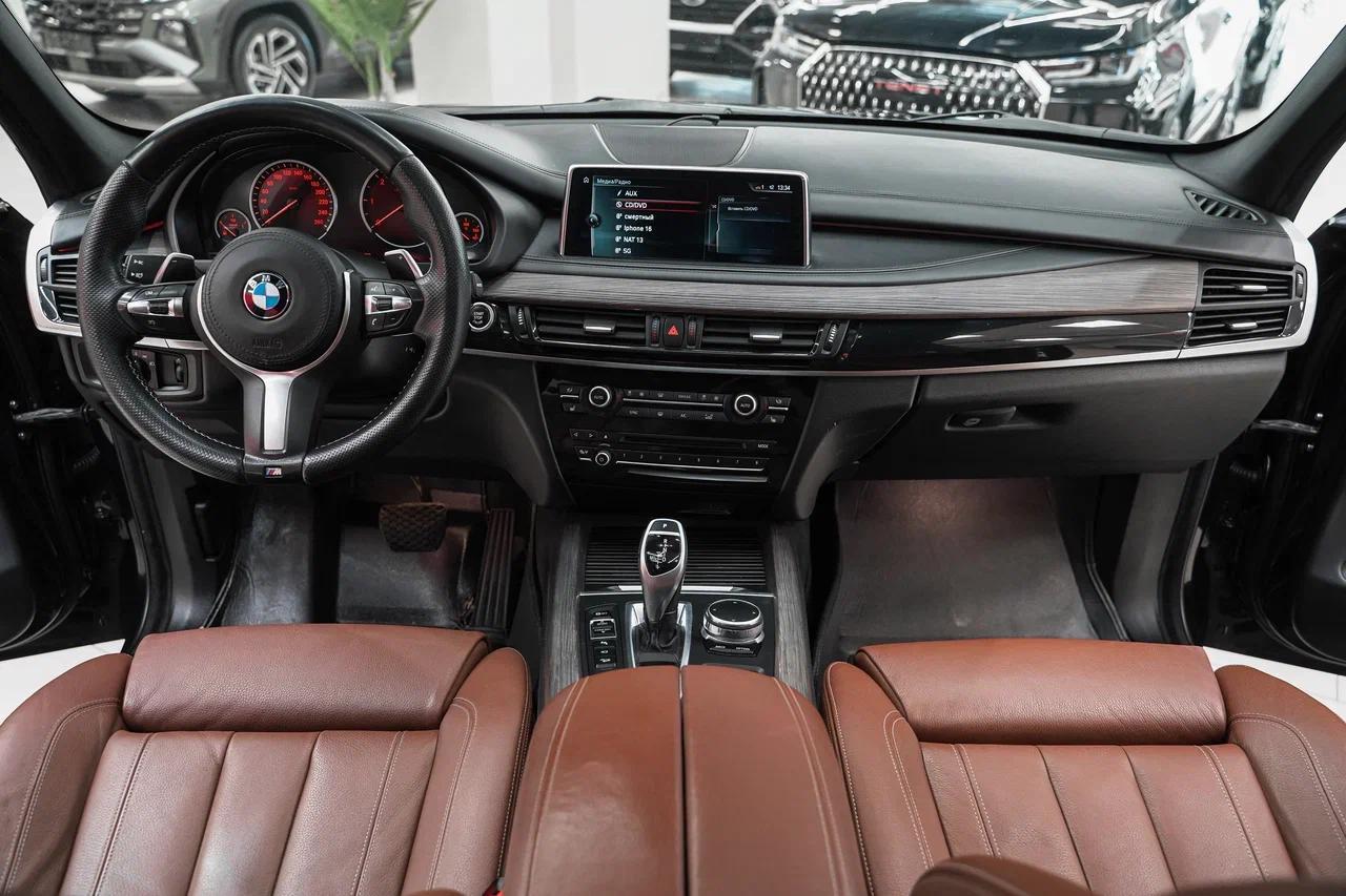 BMW X5 2017, черный, ДЦ Орехово