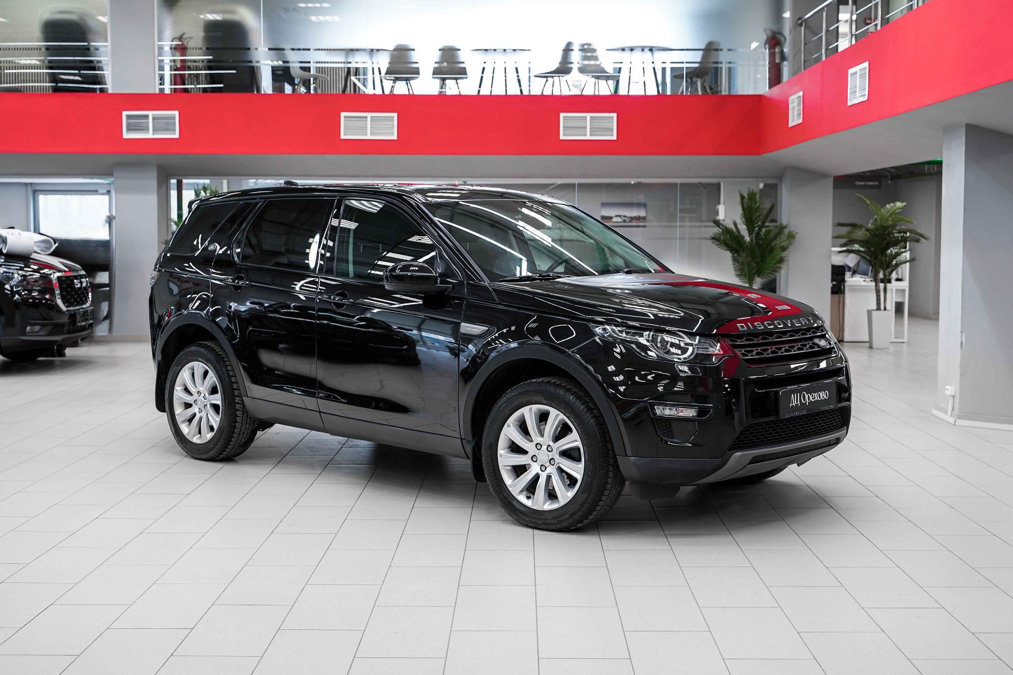 Land Rover Discovery Sport 2017, черный, ДЦ Орехово