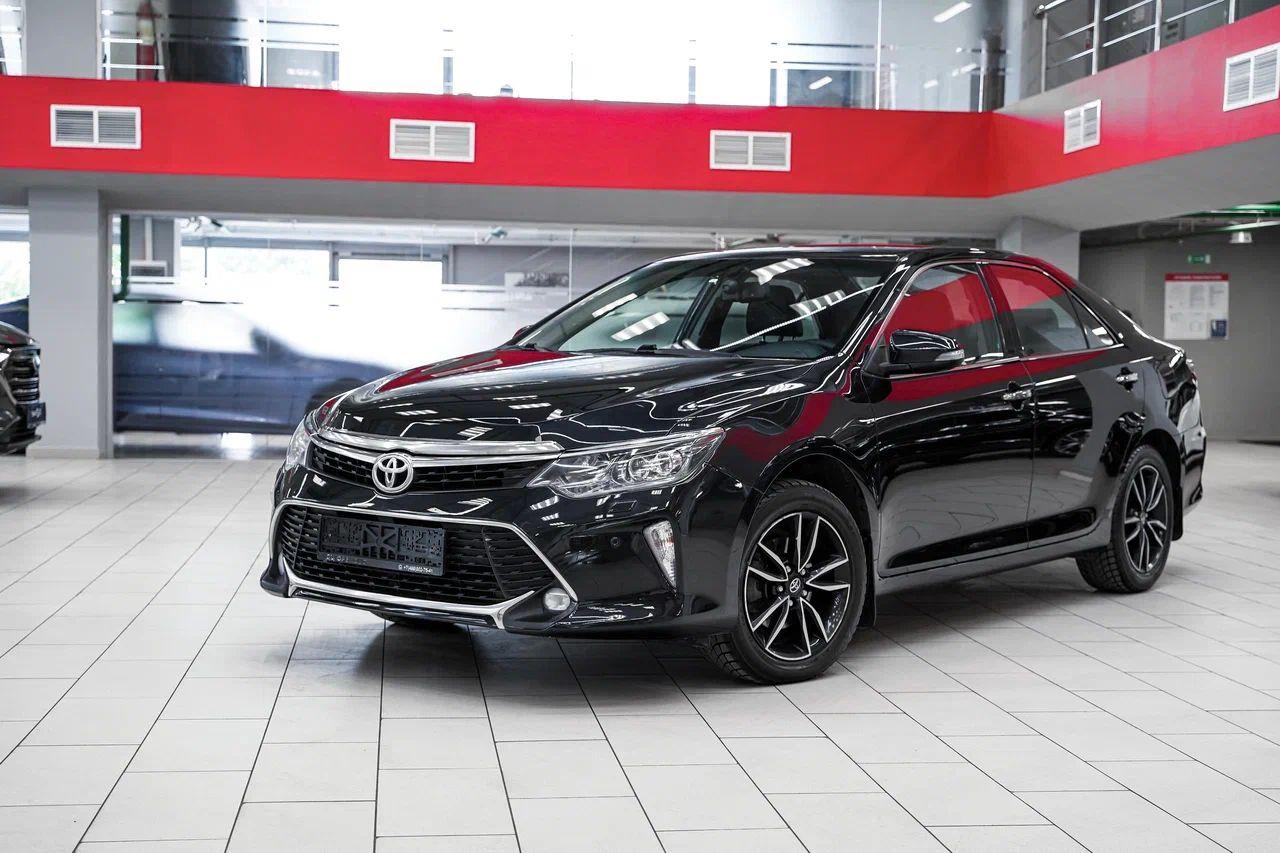 Toyota Camry 2017, черный, ДЦ Орехово