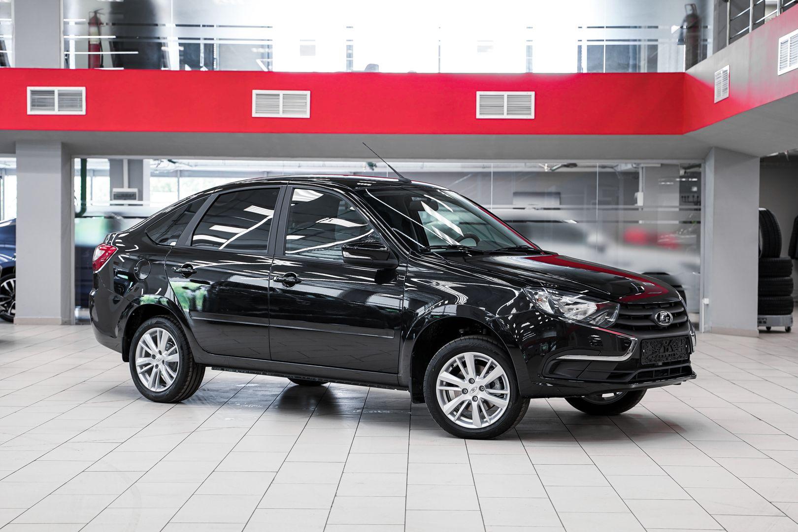 LADA (ВАЗ) Granta 2025, черный, ДЦ Орехово