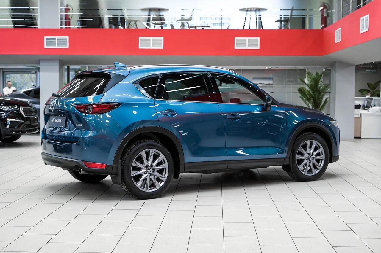 Mazda CX-5 2019, синий, ДЦ Орехово