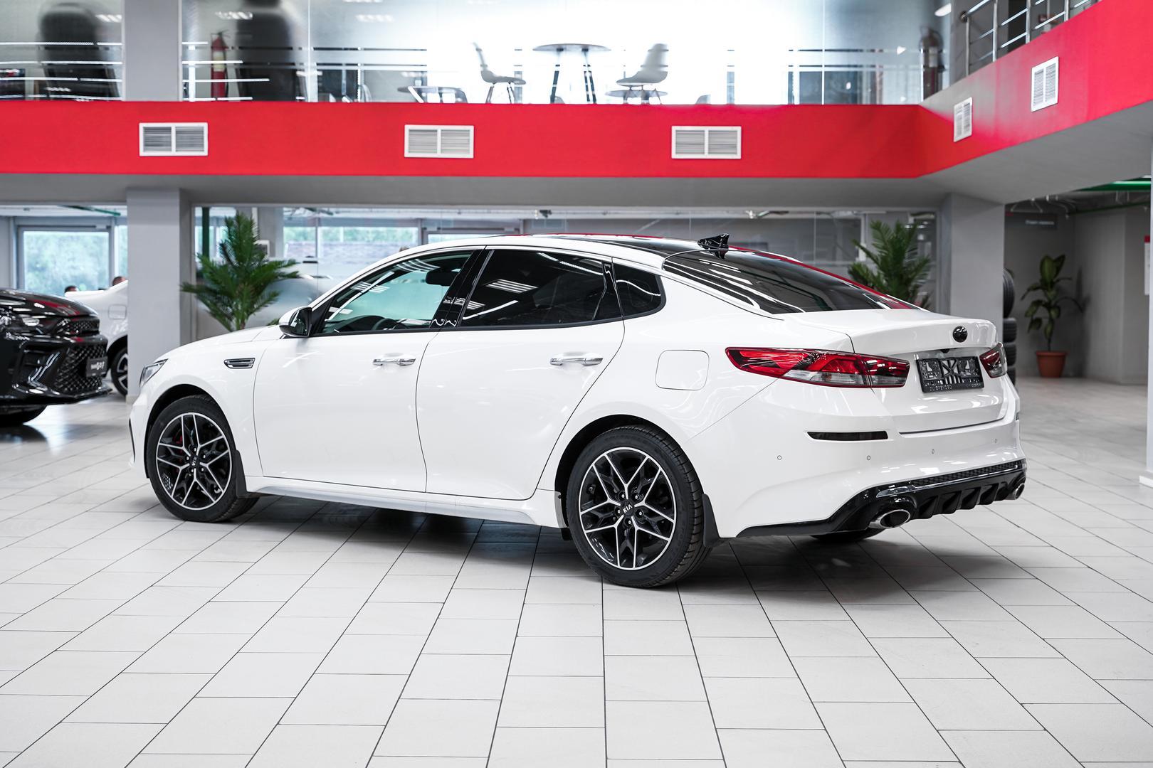 Kia Optima 2018, белый, ДЦ Орехово