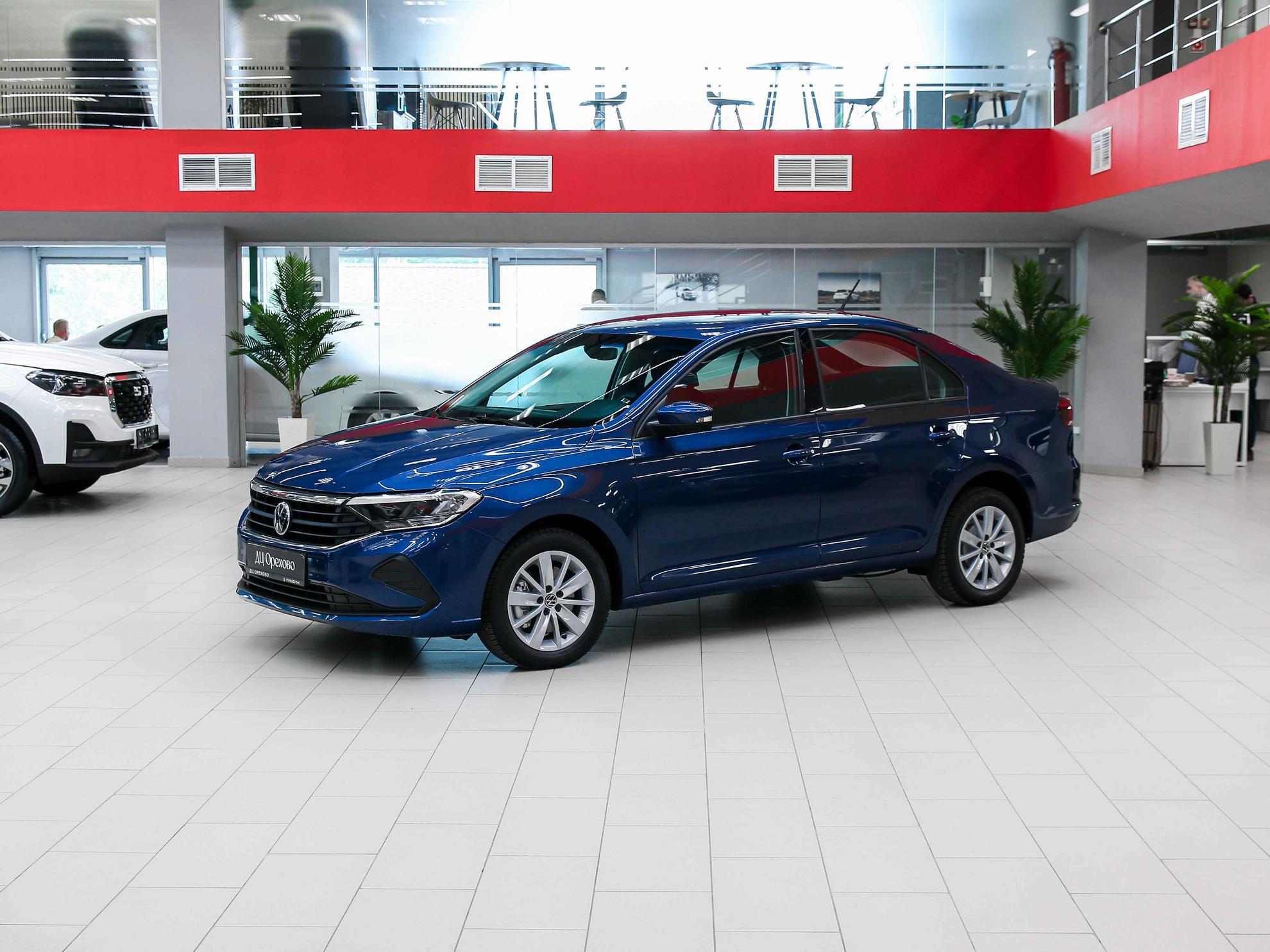 Volkswagen Polo 2020, синий, ДЦ Орехово