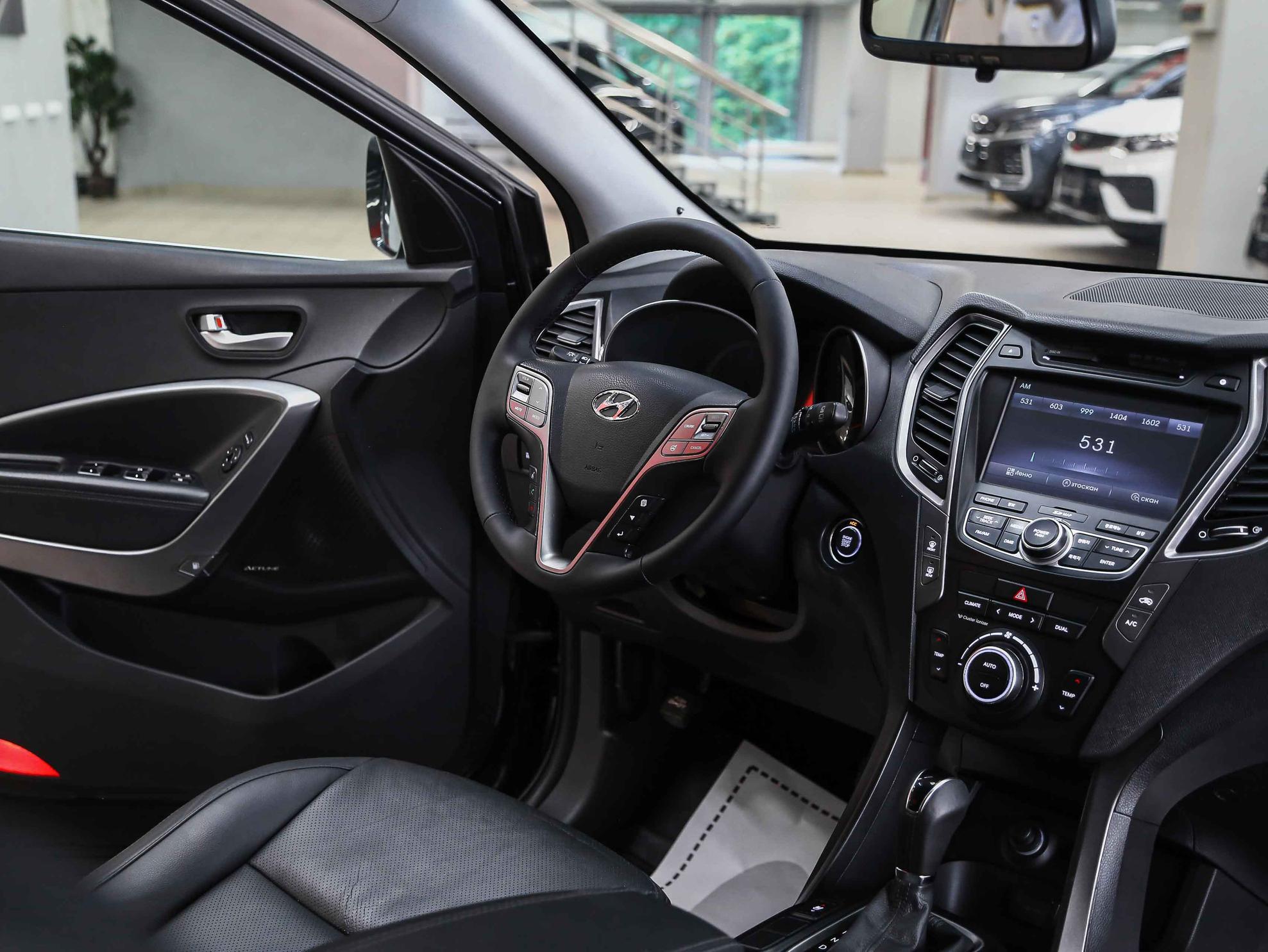 Hyundai Santa Fe 2012, синий, ДЦ Орехово