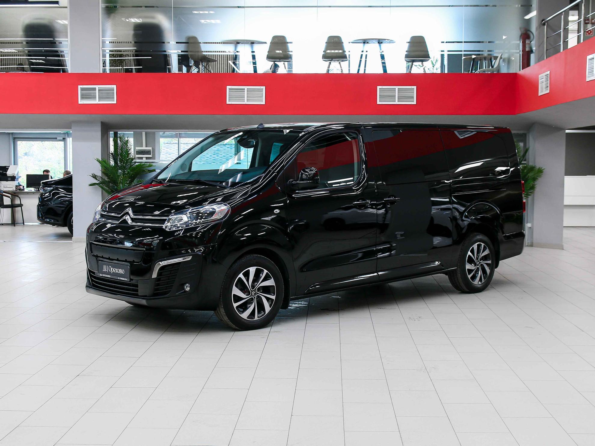 Citroen SpaceTourer 2021, черный, ДЦ Орехово