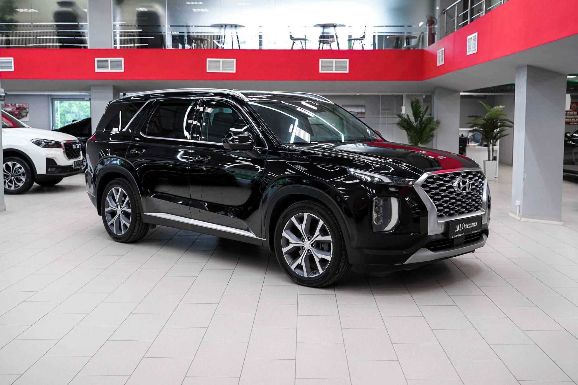 Hyundai Palisade 2021, черный, ДЦ Орехово